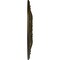 Ekena Millwork Bordeaux Ceiling Medallion (Fits Canopies up to 3 1/4"), Hnd-Painted Green Gold, 22 5/8"OD x 1 3/4"P CM22BOGGS - alternate 4